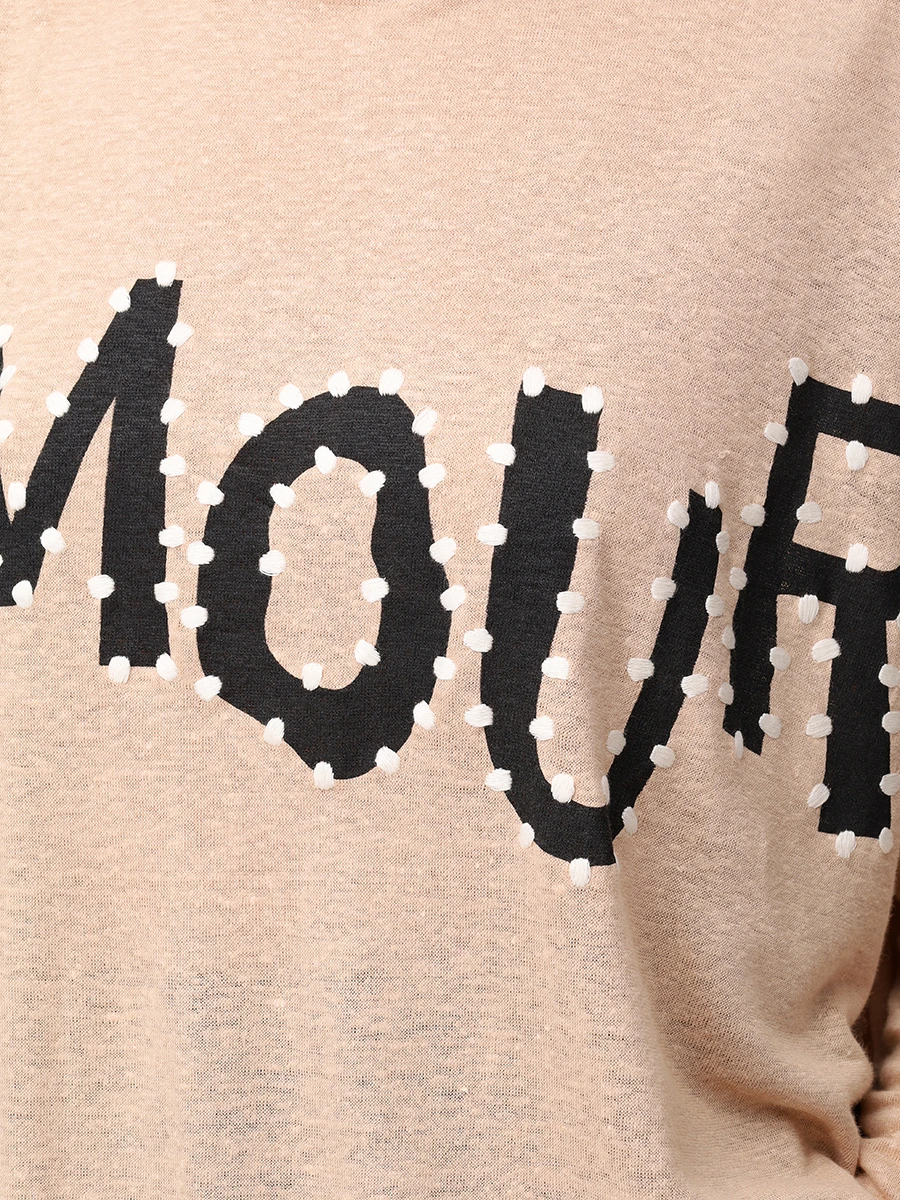 Лонгслив льняной