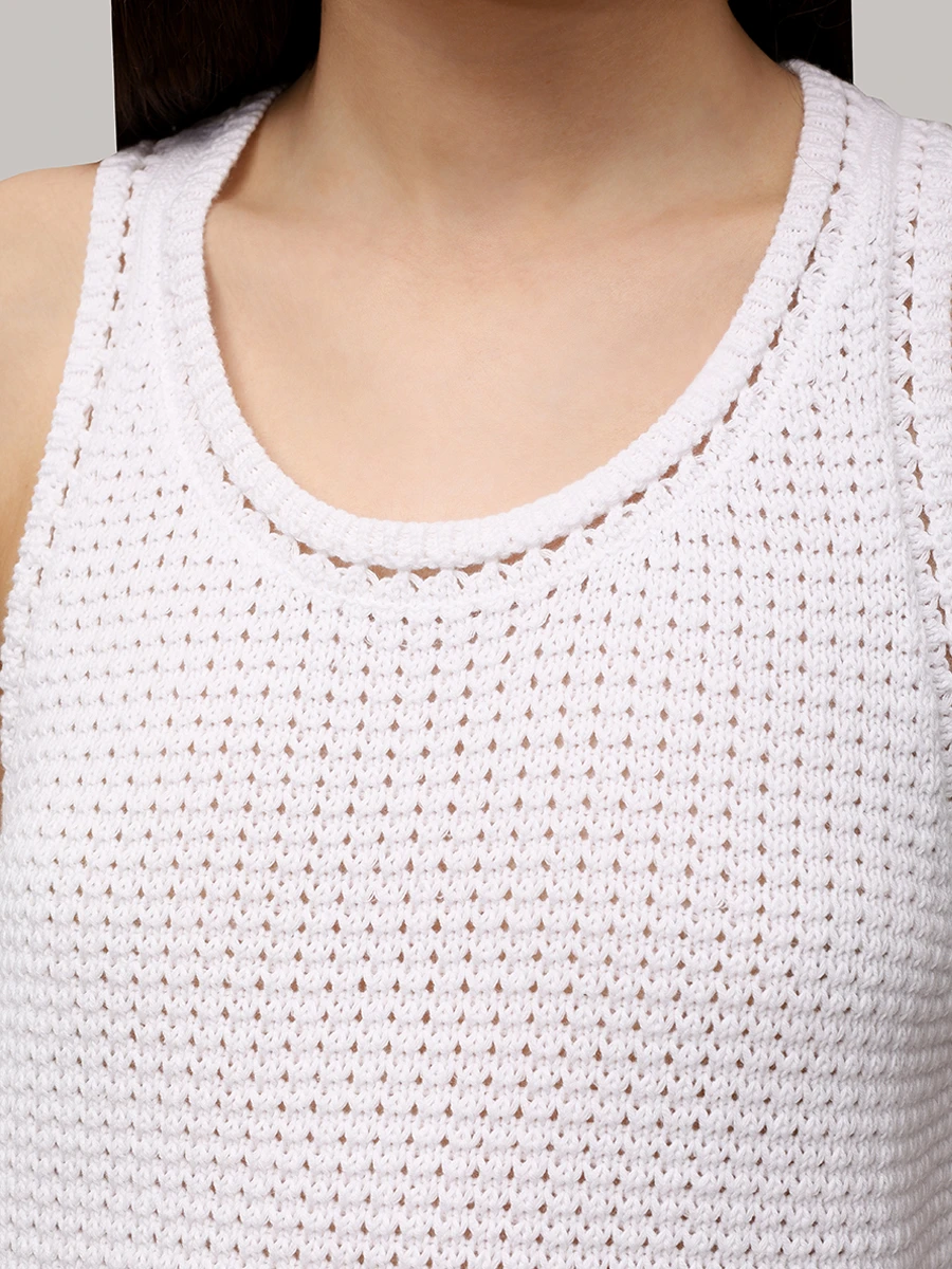 Топ хлопковый