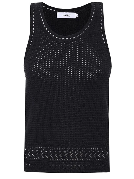 Топ хлопковый NOT SHY