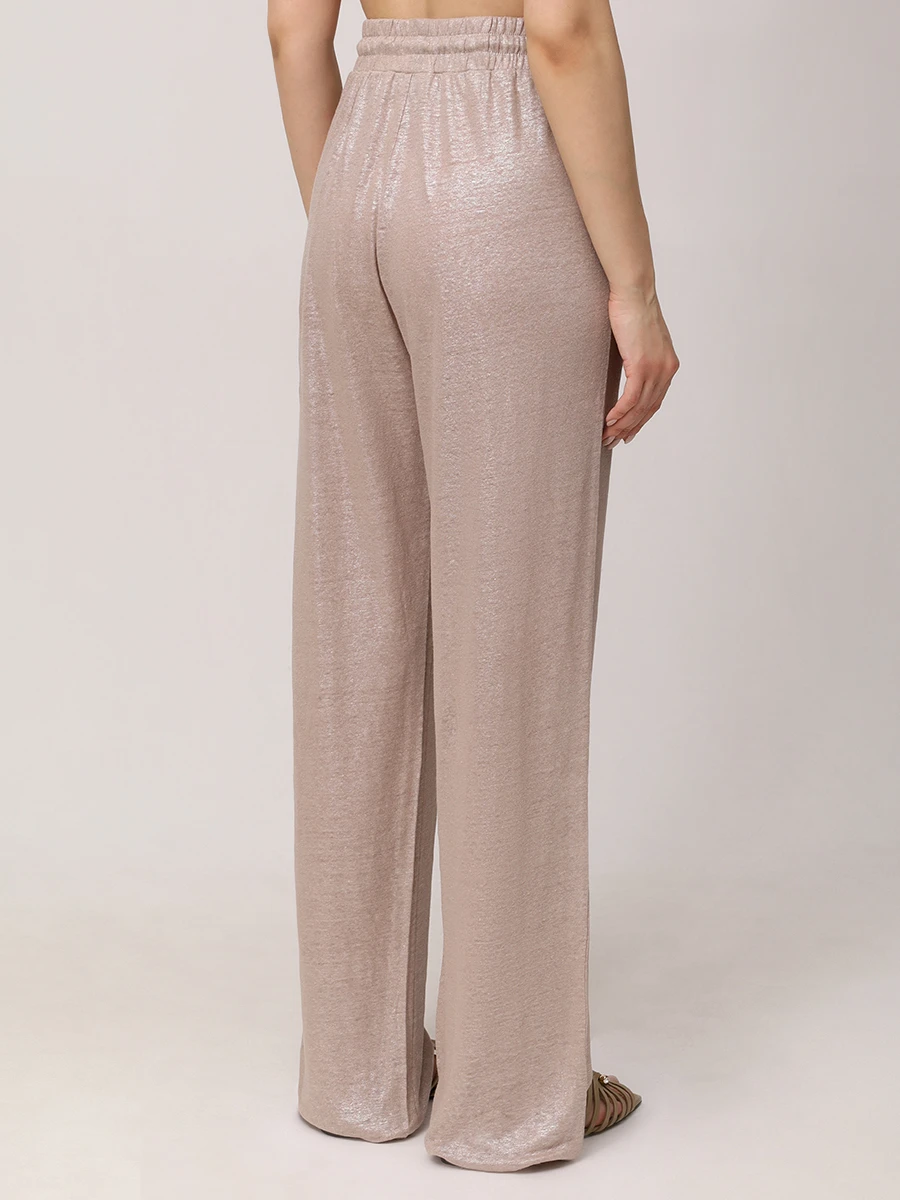 Брюки льняные