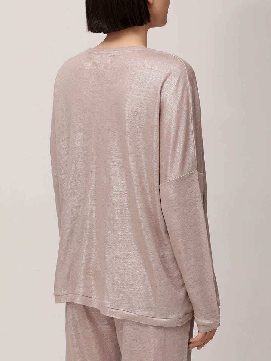 Лонгслив льняной