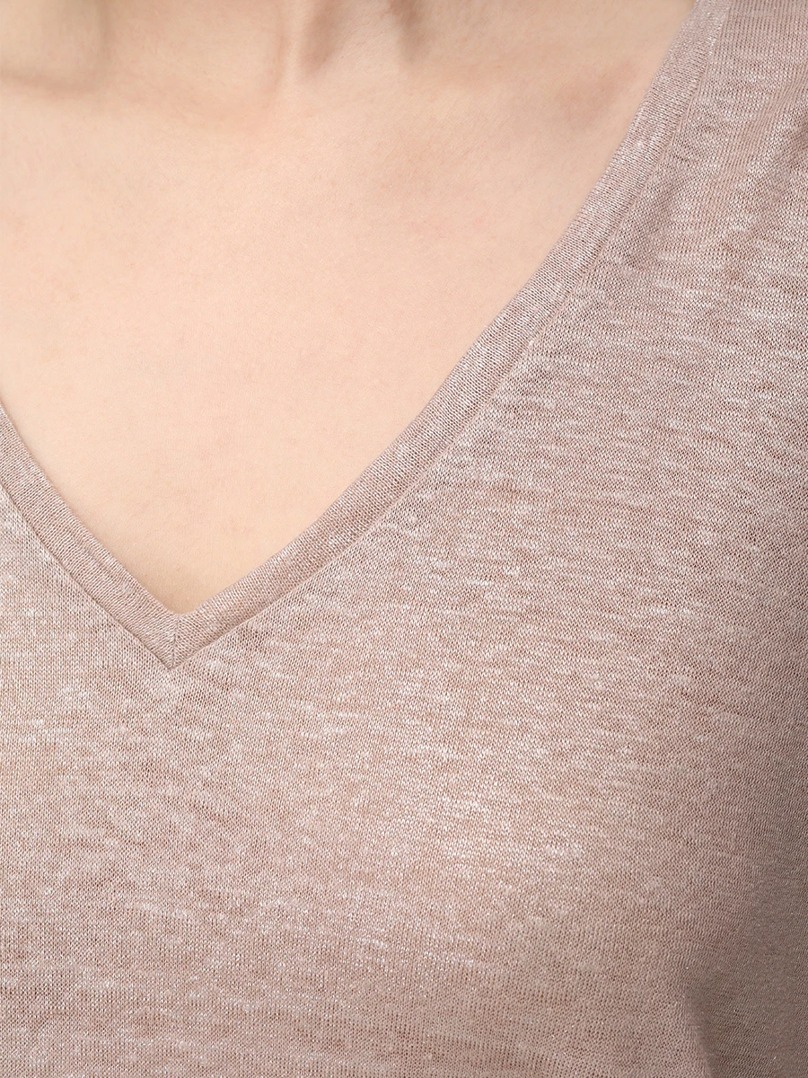 Лонгслив льняной