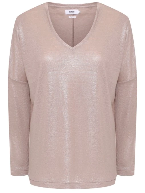 Лонгслив льняной NOT SHY