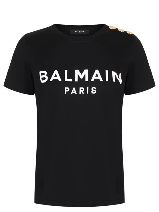 Футболка хлопковая BALMAIN