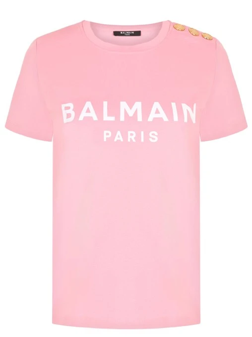 Футболка хлопковая BALMAIN