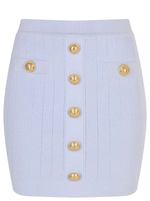 Юбка из вискозы BALMAIN