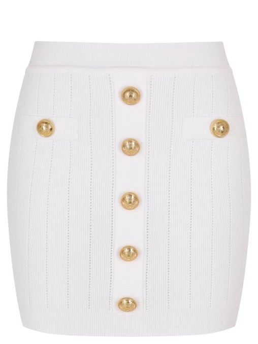 Юбка из вискозы BALMAIN