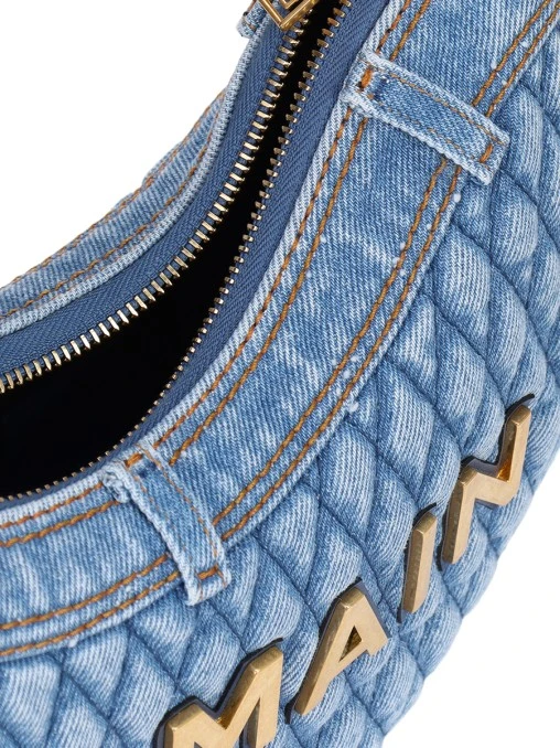 Сумка текстильная 1945 Soft Moon BALMAIN