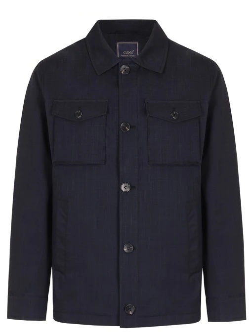 Куртка однотонная CUDGI