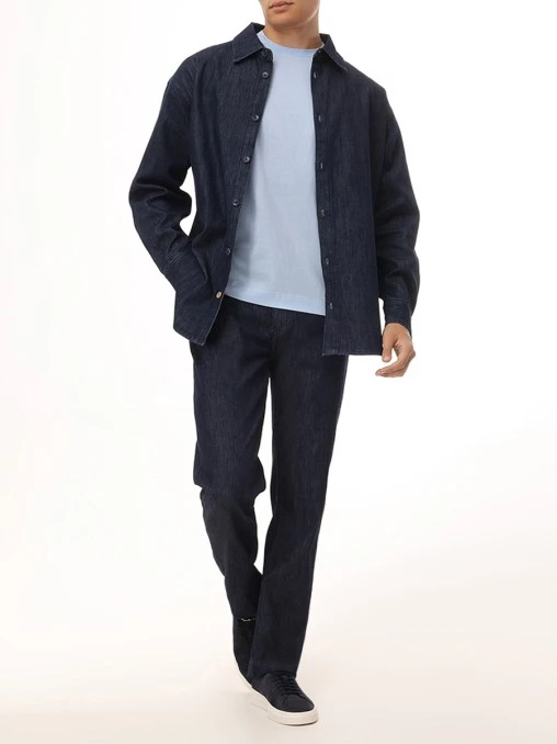 Джинсы Regular Fit хлопковые CUDGI