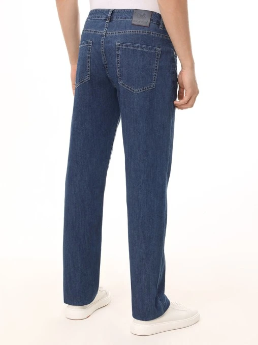 Джинсы Regular Fit хлопковые CUDGI