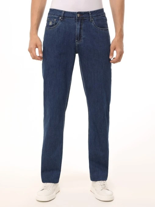 Джинсы Regular Fit хлопковые CUDGI