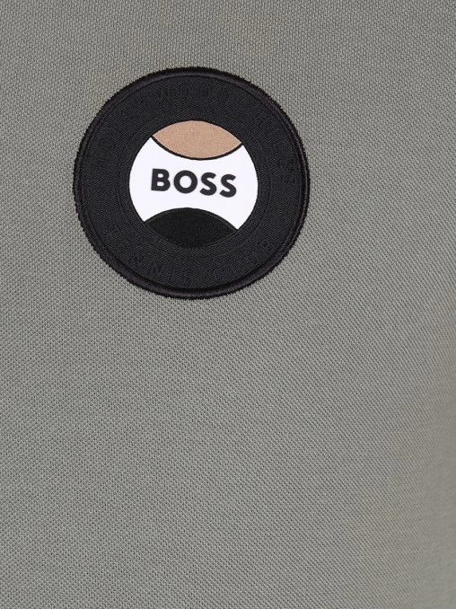 Поло хлопковое BOSS