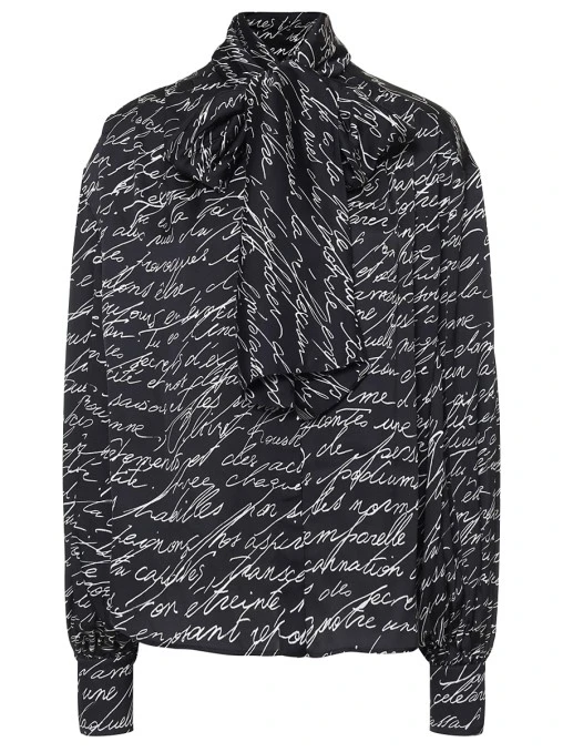 Блуза из вискозы BALMAIN