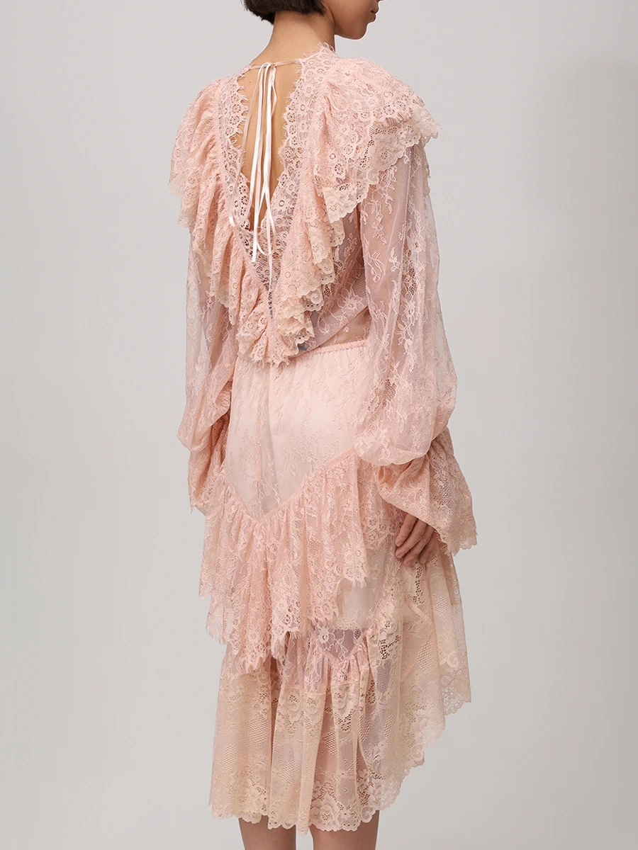 Платье кружевное