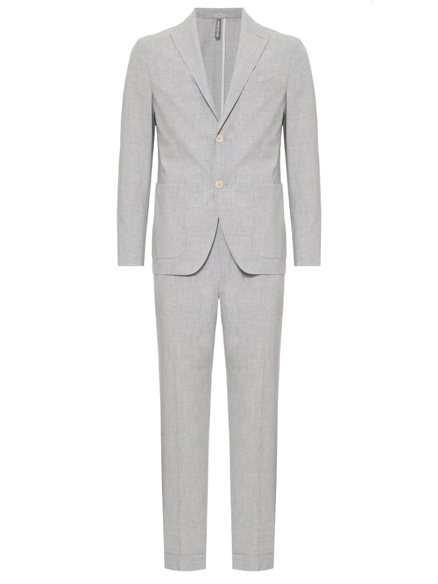 Костюм однотонный