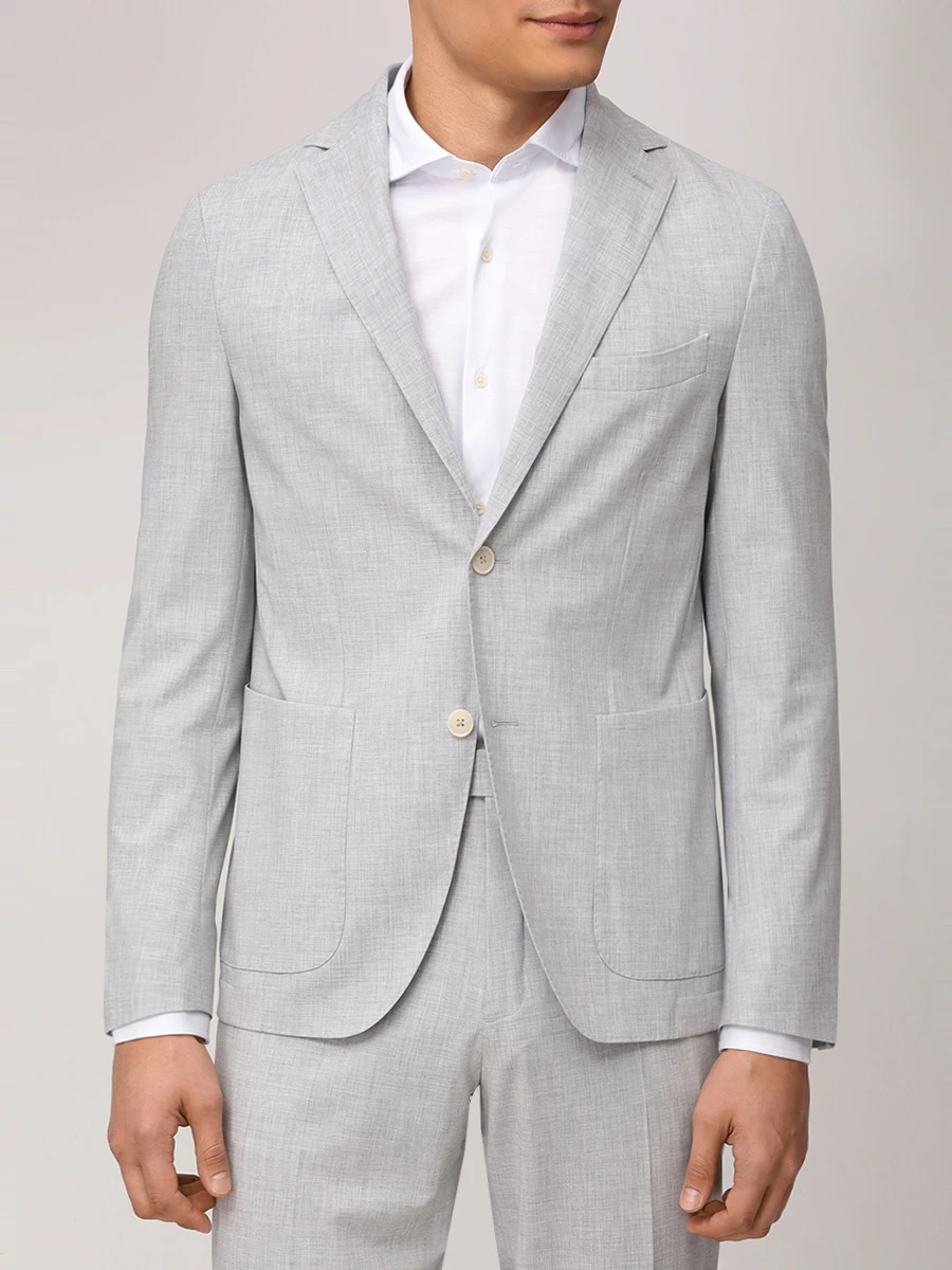 Костюм однотонный