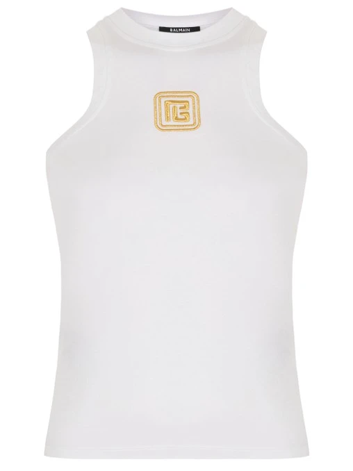 Топ однотонный BALMAIN