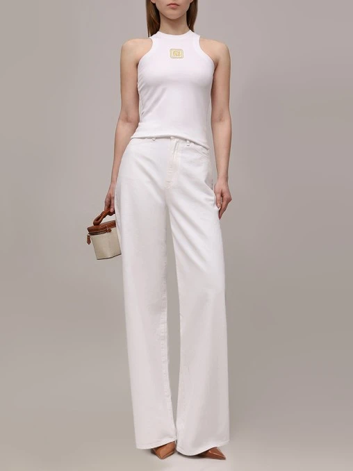 Топ однотонный BALMAIN