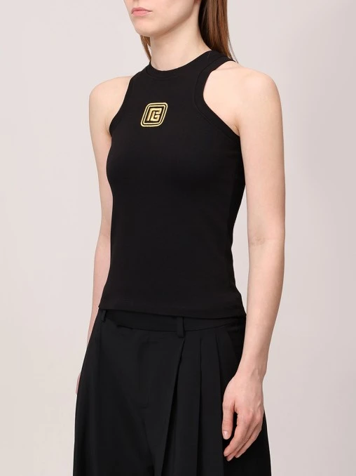 Топ однотонный BALMAIN