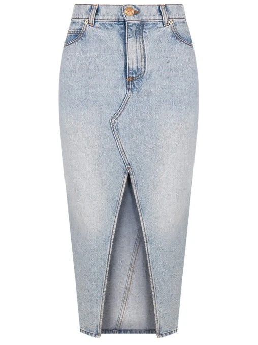 Юбка джинсовая BALMAIN