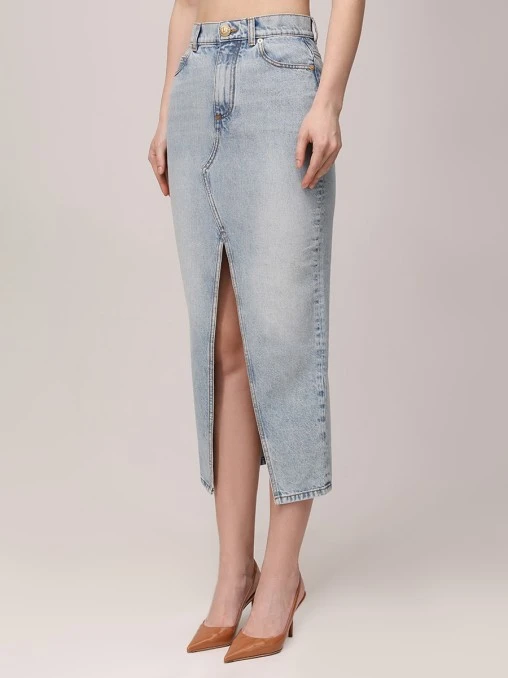 Юбка джинсовая BALMAIN