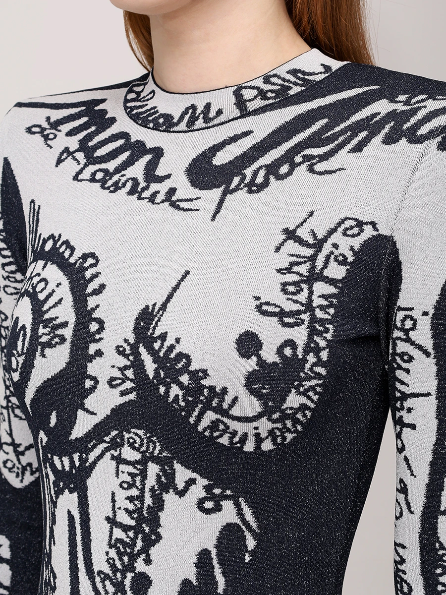 Платье из вискозы