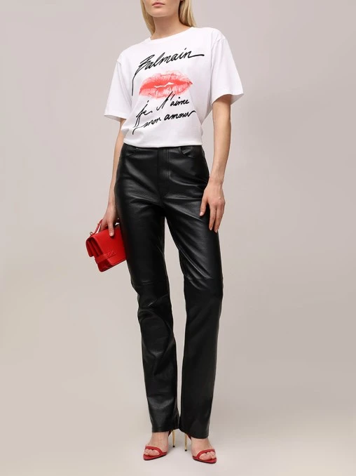 Футболка хлопковая BALMAIN