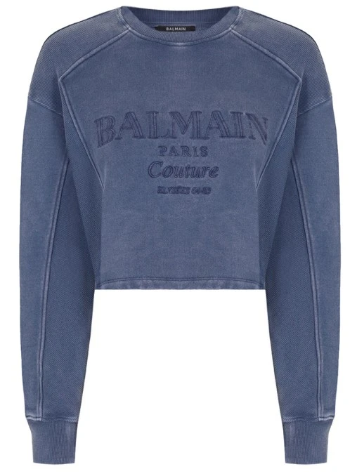 Толстовка хлопковая BALMAIN