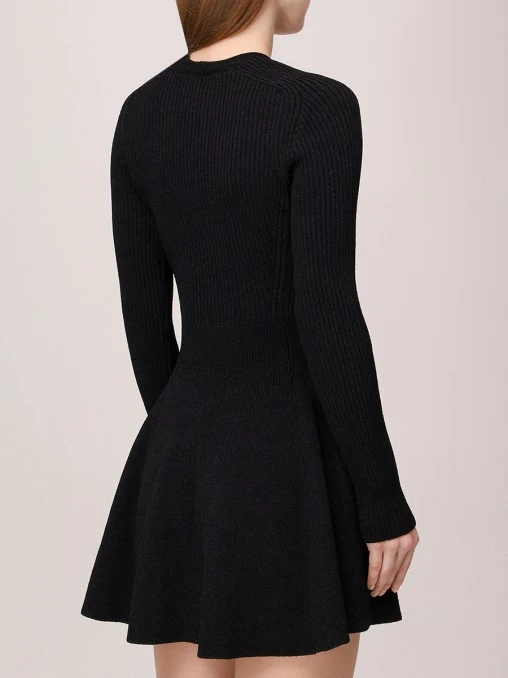Платье из вискозы BALMAIN