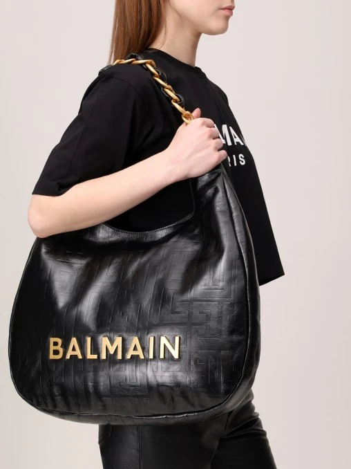 Сумка кожаная 1945 BALMAIN