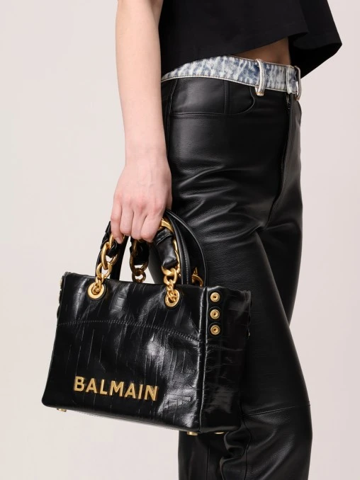 Сумка кожаная 1945 BALMAIN