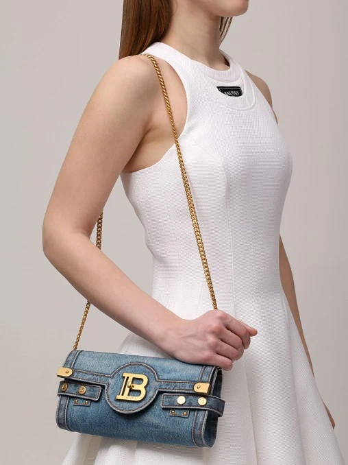 Сумка джинсовая B-Buzz BALMAIN