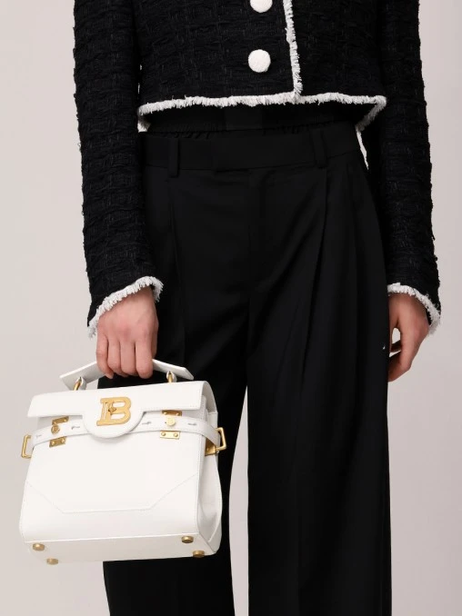 Сумка кожаная B-Buzz BALMAIN