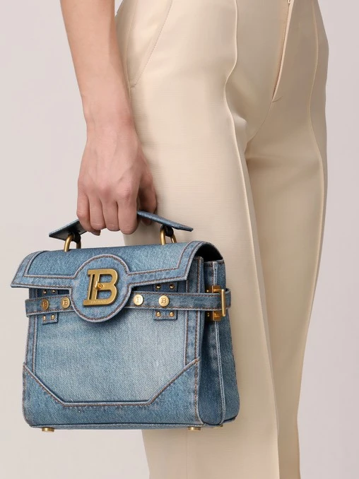 Сумка джинсовая B-Buzz BALMAIN
