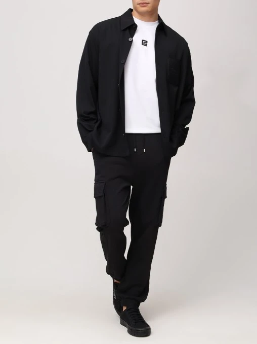 Футболка хлопковая BALMAIN