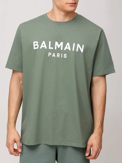 Футболка хлопковая BALMAIN