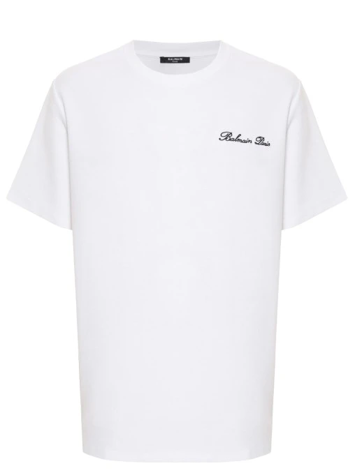 Футболка хлопковая BALMAIN
