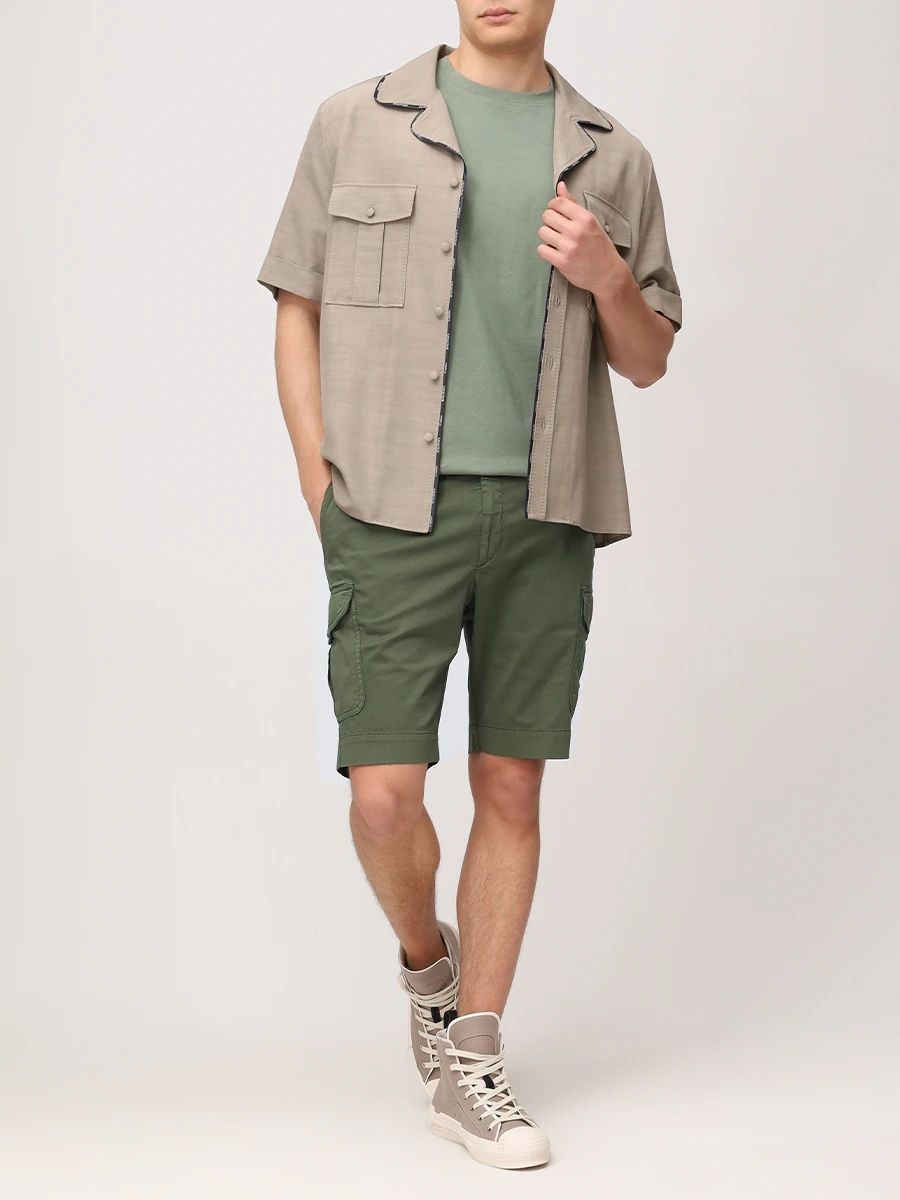 Рубашка из вискозы и купро