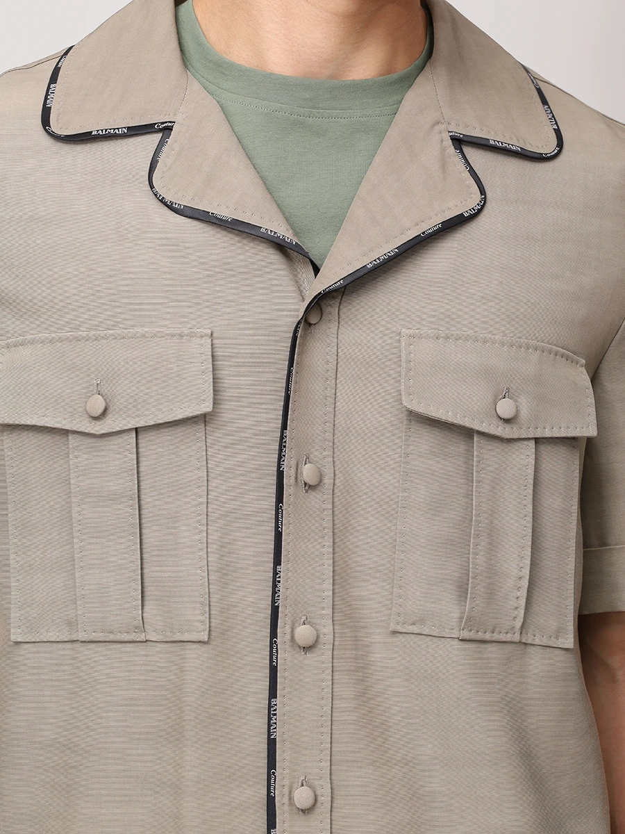 Рубашка из вискозы и купро