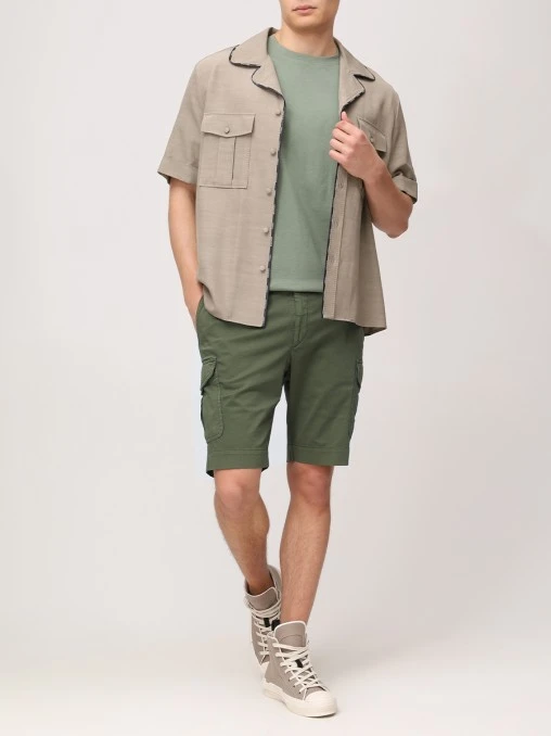 Рубашка из вискозы и купро BALMAIN