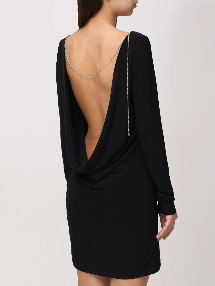 Платье однотонное