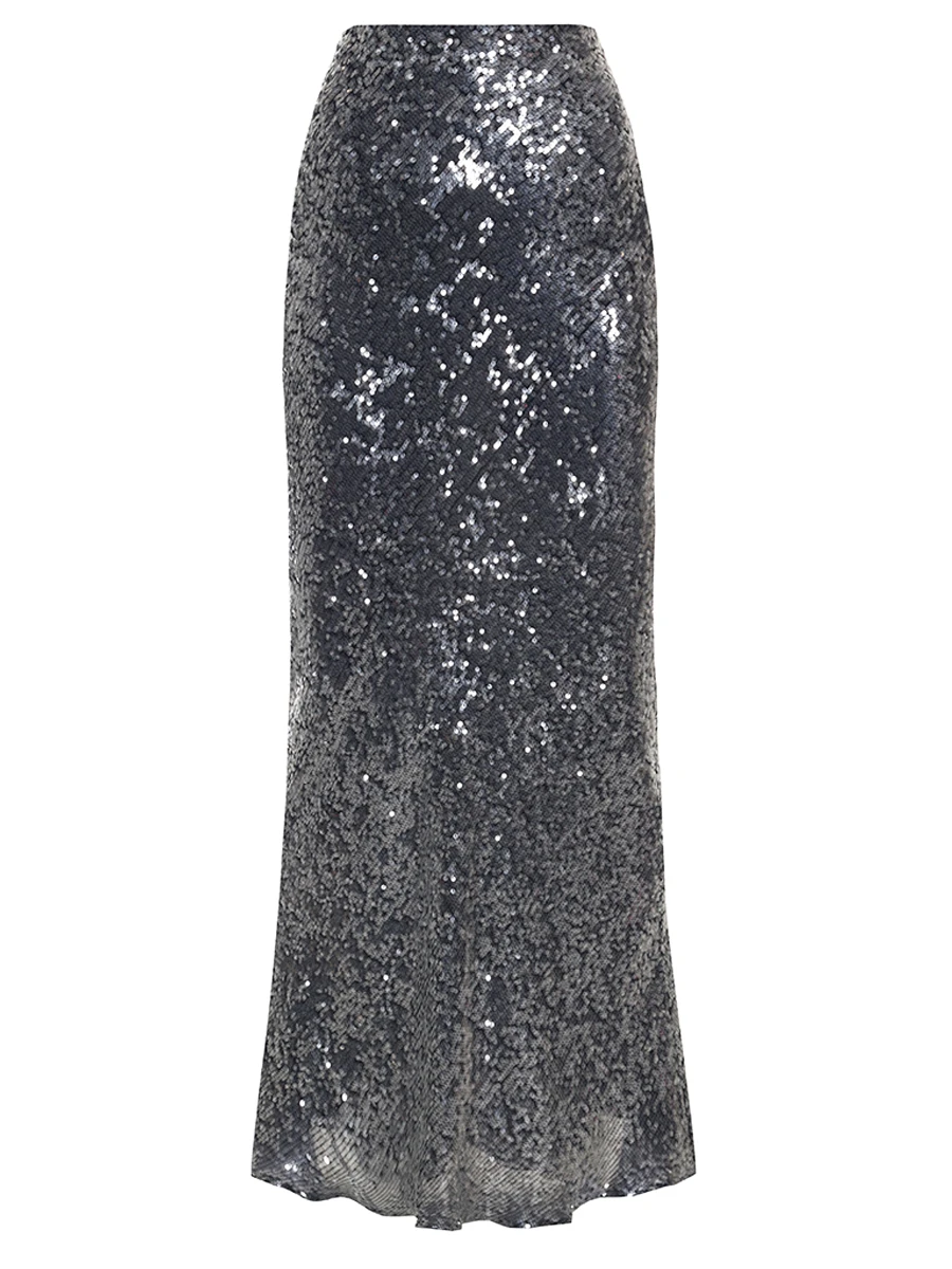 Юбка с пайетками