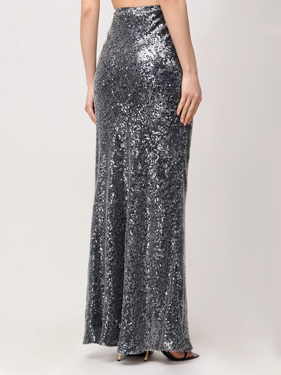 Юбка с пайетками