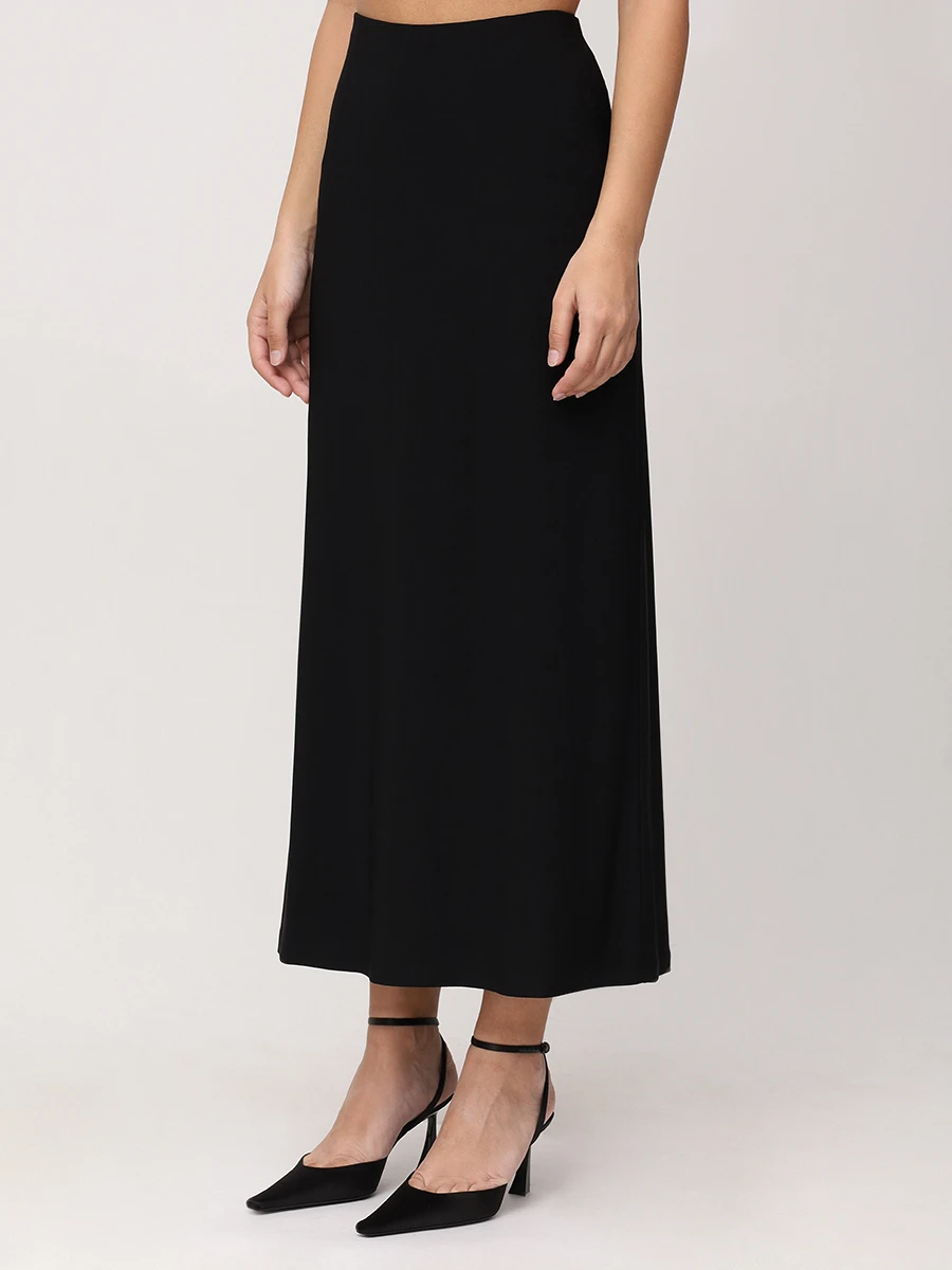 Юбка однотонная