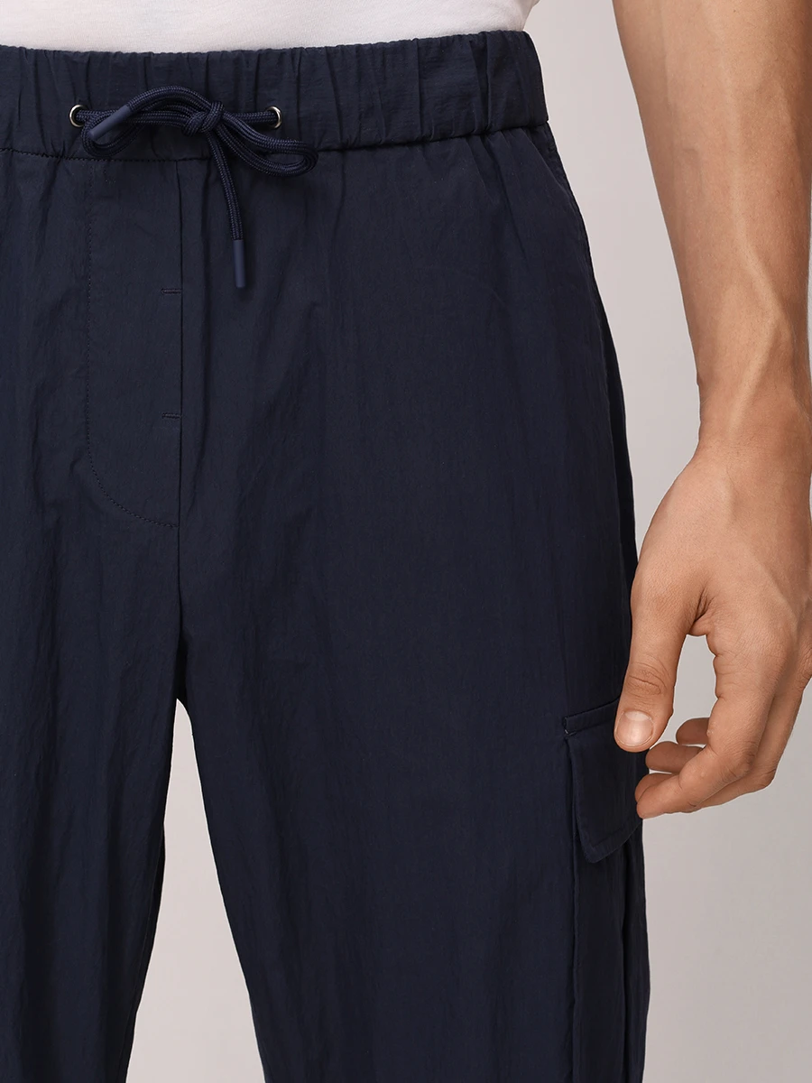 Брюки-карго хлопковые