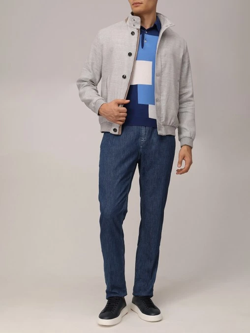 Джинсы Regular Fit однотонные RICHARD J BROWN