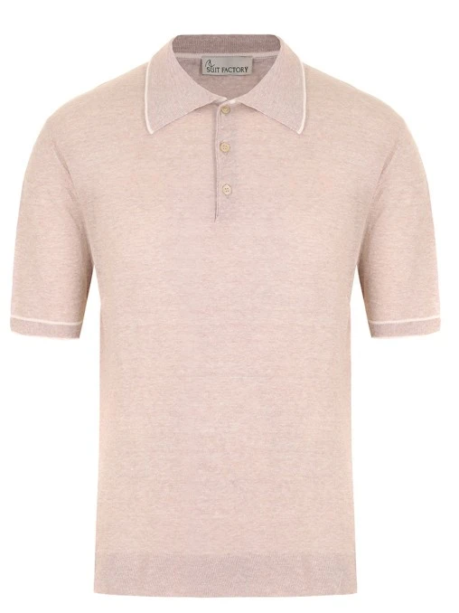 Поло изо льна и хлопка SUIT FACTORY