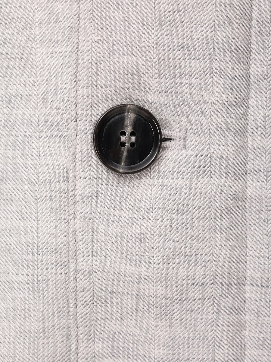 Куртка изо льна и шерсти