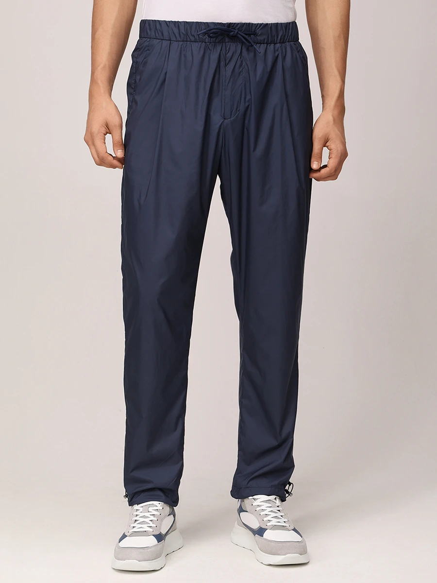 Брюки однотонные